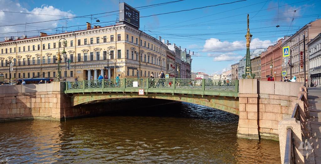 Зеленый мост в санкт петербурге