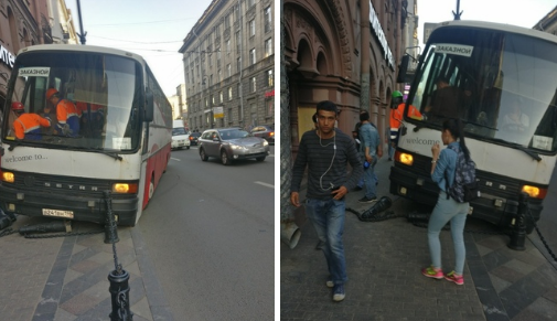 Кадры и автобуса в Питере. Новые маршрутки Петроградка. Метро Петроградская метро Звездина есть автобус прямой.