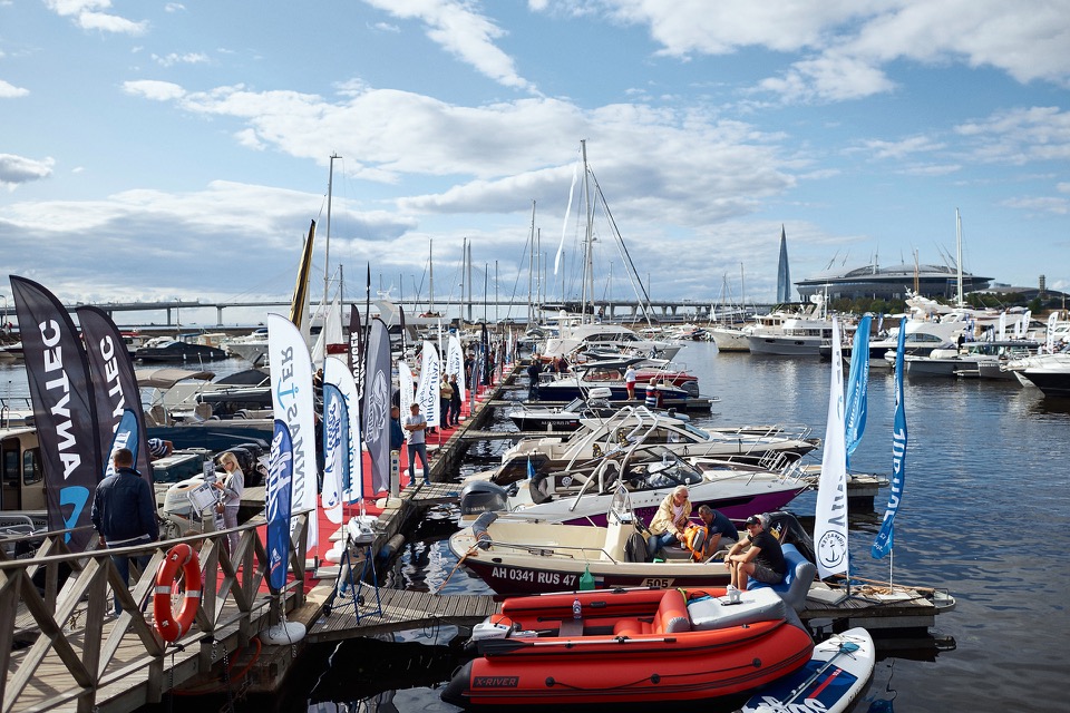 Выставка St. Petersburg International Boat Show прошла в Санкт-Петербурге