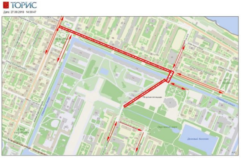 Кронштадт перекрыли