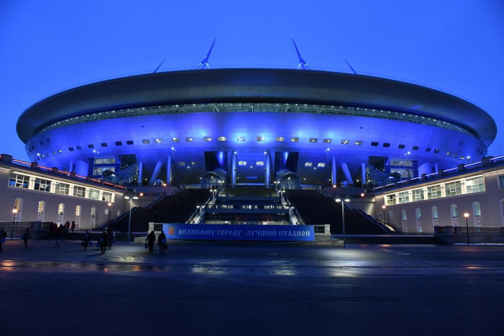 В декабре «Газпром Арена» может принять два хоккейных матча