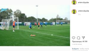 Одноклубники Дзюбы пожаловались на "изнасилование" во время игры на сборах в Турции