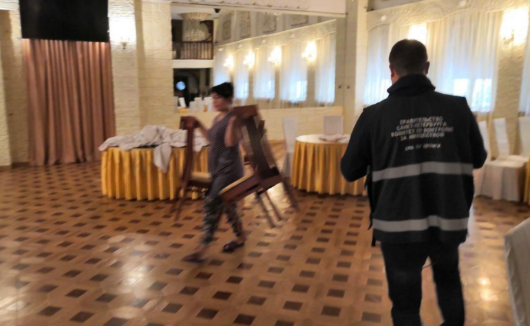 В историческом доме Шпалерной мануфактуры нашли незаконную сауну