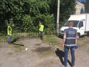 В Петербурге ликвидировали незаконные стоянки: фоторепортаж