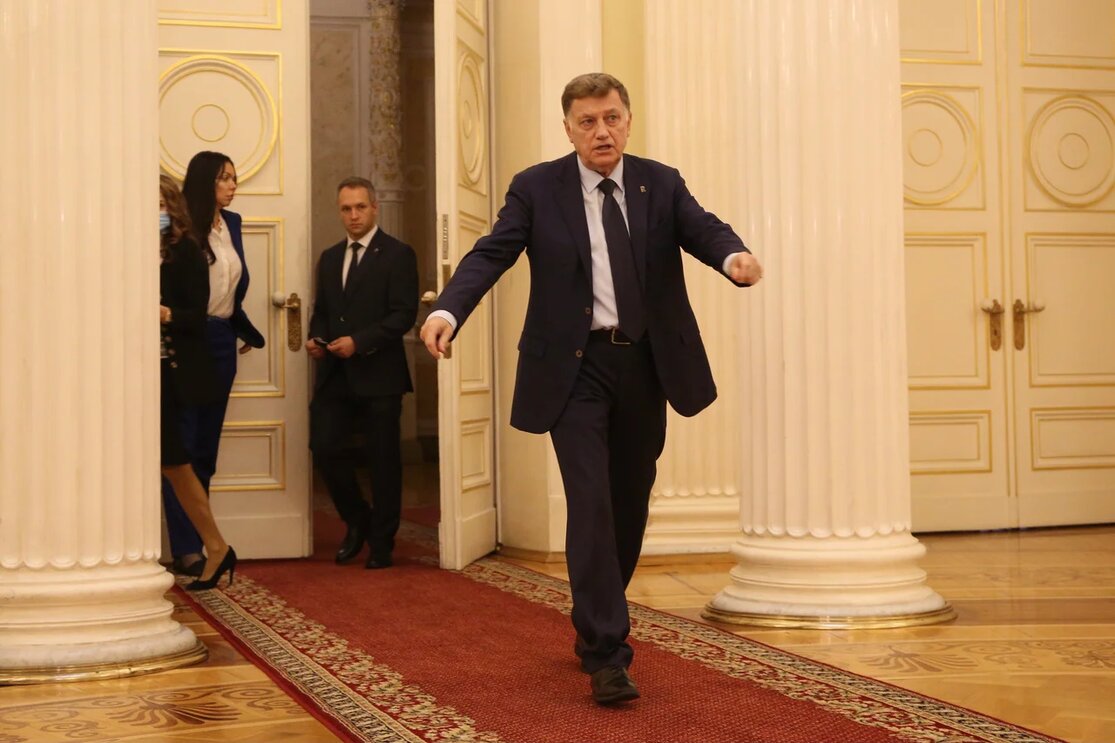 В Мариинском дворце прошла церемония внесения бюджета Петербурга на 2021-2023 годы