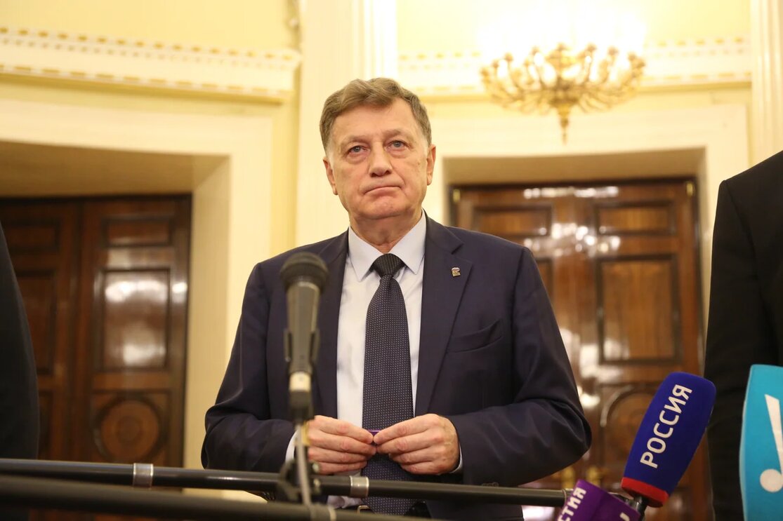 В Мариинском дворце прошла церемония внесения бюджета Петербурга на 2021-2023 годы