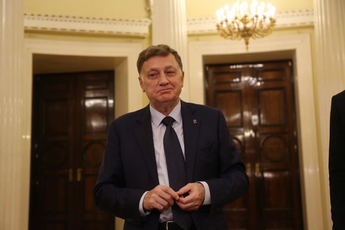 В Мариинском дворце прошла церемония внесения бюджета Петербурга на 2021-2023 годы