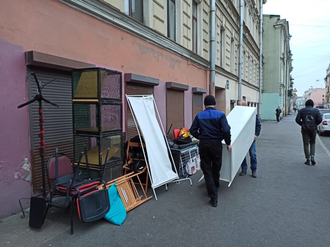 Фоторепортаж Gazeta.SPb: в Петербурге закрыли незаконный «кровавый» квест для религиозной организации