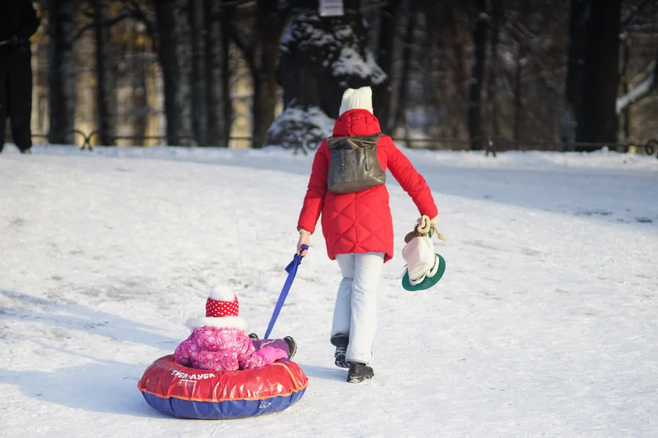 Как петербуржцы катаются на смертельно опасных "ватрушках" - фоторепортаж Gazeta.SPb