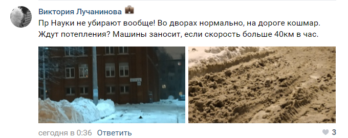 «Оттепель не поможет»: петербуржцы требуют убрать снежные горы
