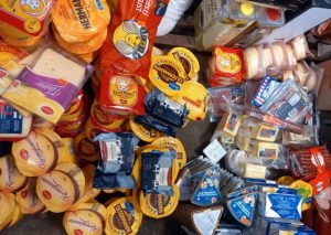 На рынке в Выборге изъяли 215 килограммов санкционной продукции