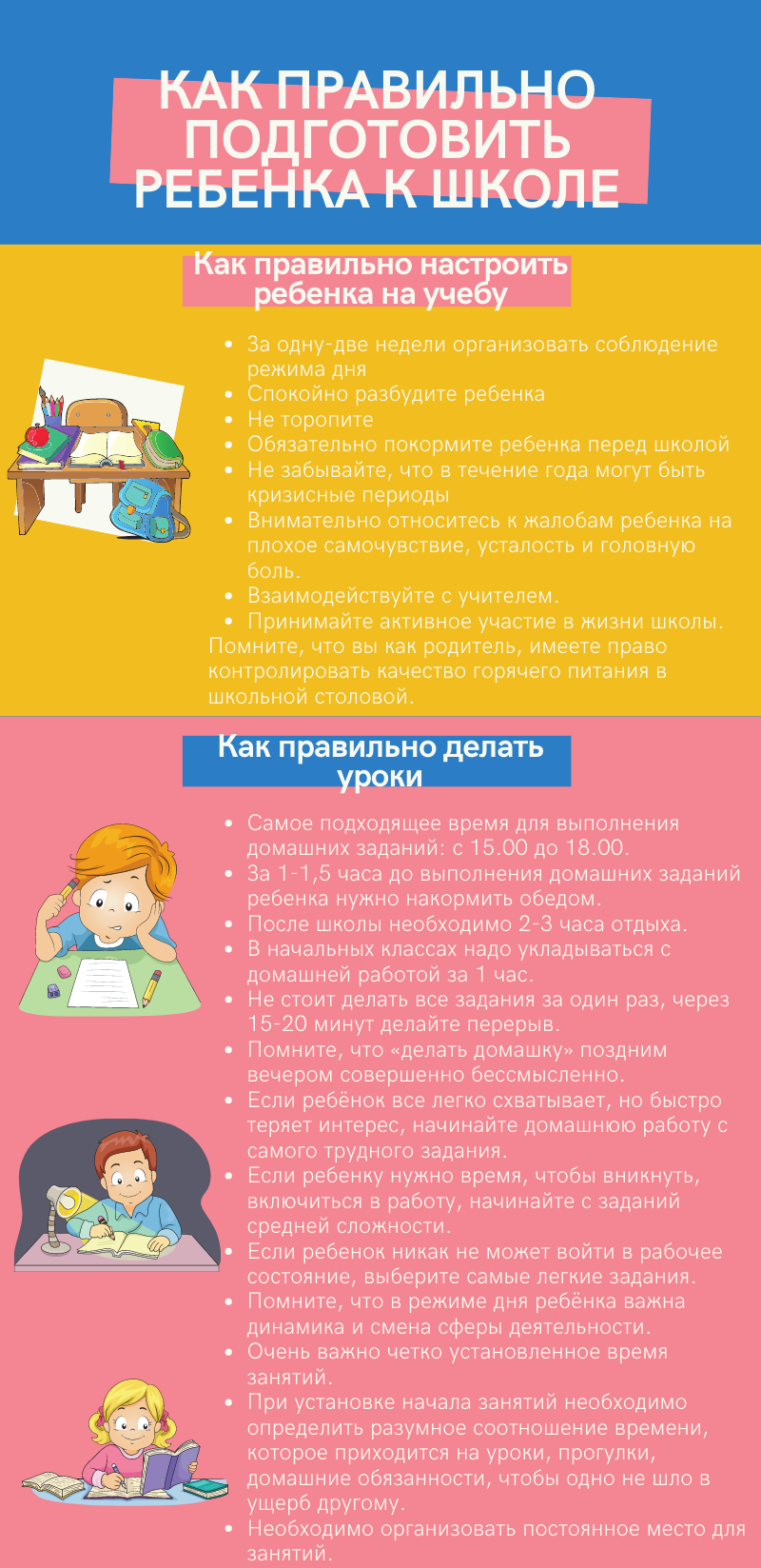 Последний день для сборов: как выбрать рюкзак и  подготовить ребенка к школе