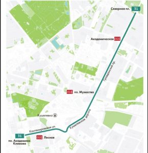 Дорожные работы на Кантемировском мосту изменят маршрут троллейбусов