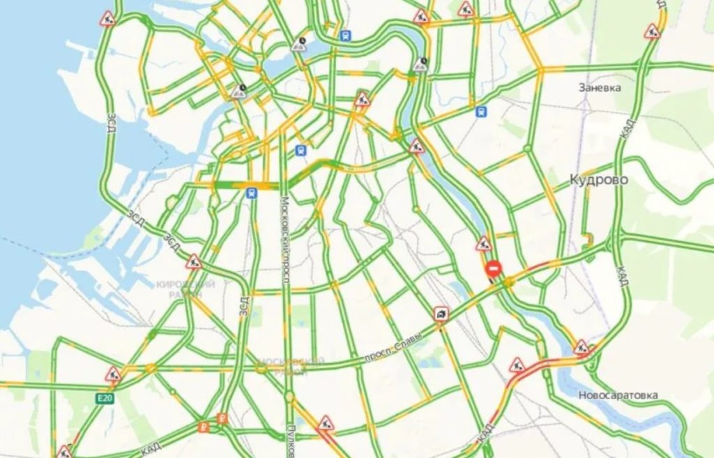 Пробки на дорогах спб в реальном времени карта онлайн бесплатно без регистрации смотреть