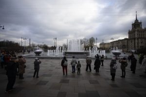 Площадь у Российской национальной библиотеки открылась после реконструкции: фоторепортаж Gazeta.SPb