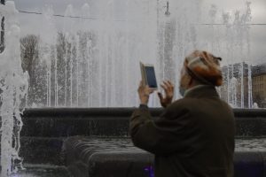 Площадь у Российской национальной библиотеки открылась после реконструкции: фоторепортаж Gazeta.SPb