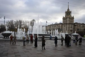 Площадь у Российской национальной библиотеки открылась после реконструкции: фоторепортаж Gazeta.SPb