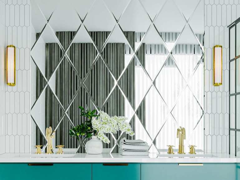 Зазеркалье в мире плитки