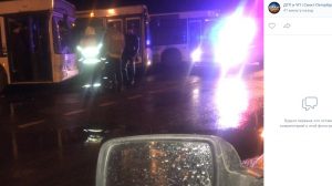 В Колпино автобус раздавил человека