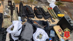При обыске у организатора убийства в Петербурге обнаружили оружейный схрон