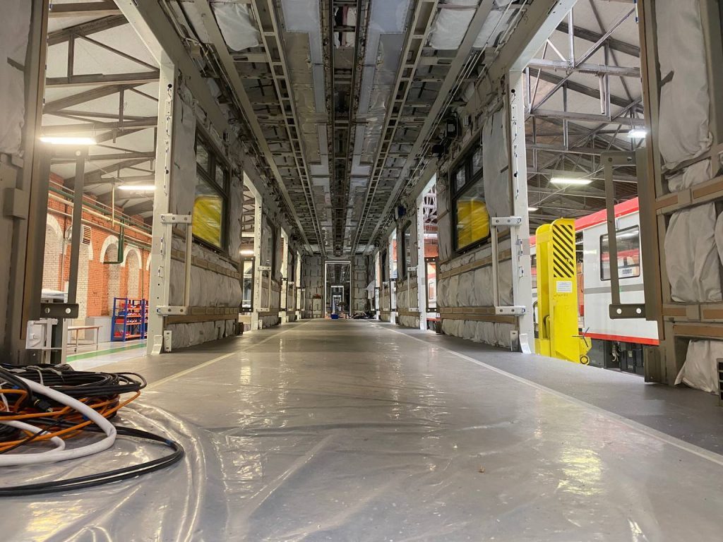 В Петербурге собрали 20-й состав поезда «Балтиец»