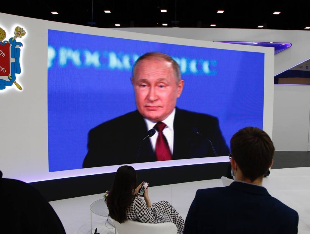 Путин заявил о намерении России победить на Украине