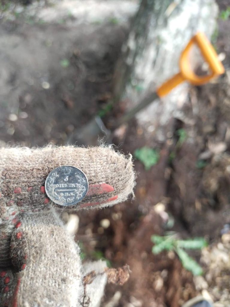 Рабочие сносили дом на улице Турку и нашли клад в сухом дереве