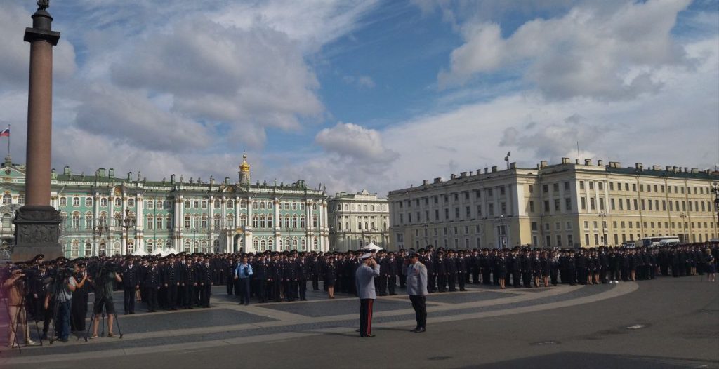 В Петербурге состоялся выпуск лейтенантов полиции
