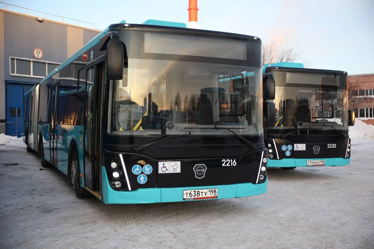 Петербургским транспортом воспользовались более 1,7 млрд раз в 2024 году