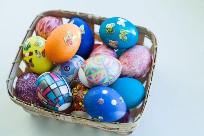 пасха яйца